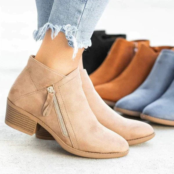 Jess™ | Chic Comfort Ankle Boots