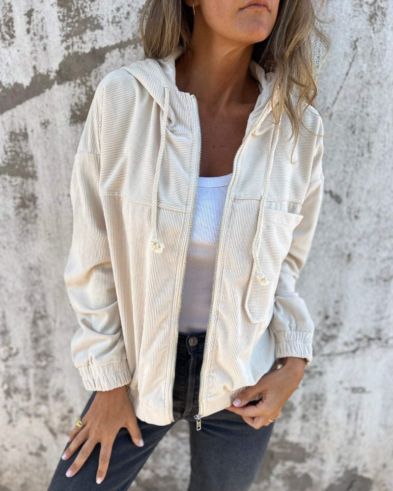 Ella™ | Elegant Corduroy Jacket