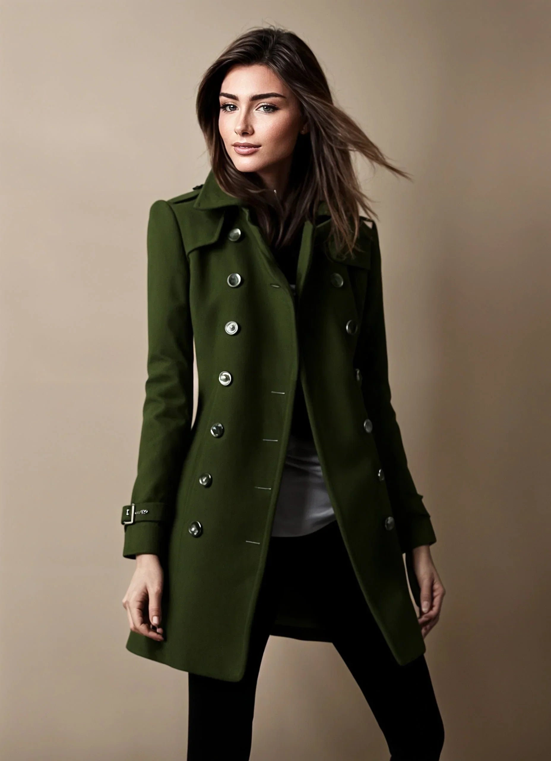 Kasmi™ | Elegance Coat in Wool