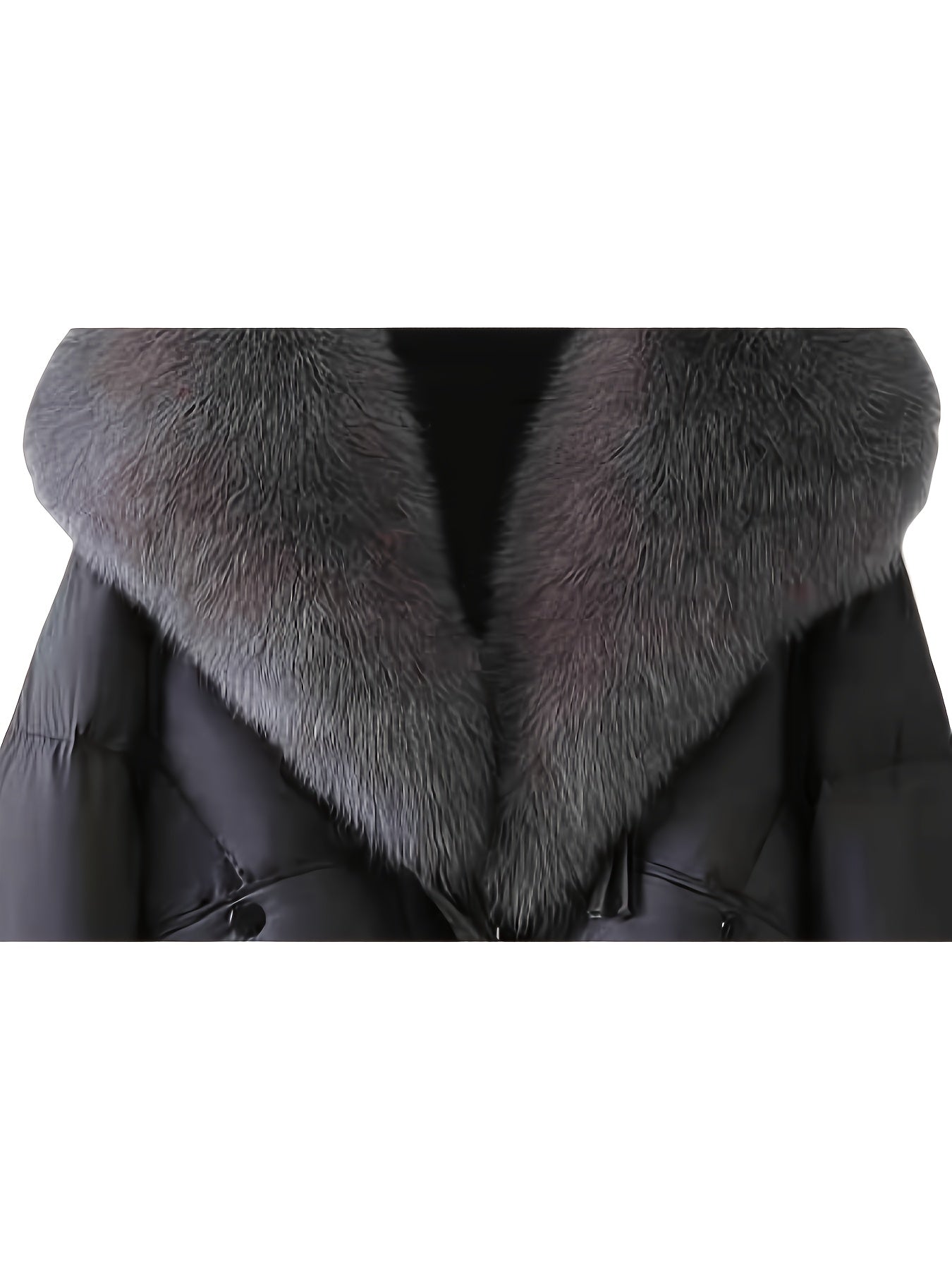 Mireya™ | Cropped Faux-Fur Collar Puffer Jacket