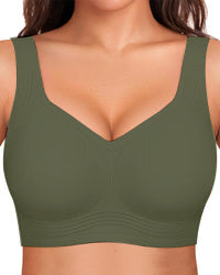 Wireless Full-Coverage Seamless Comfort Bra