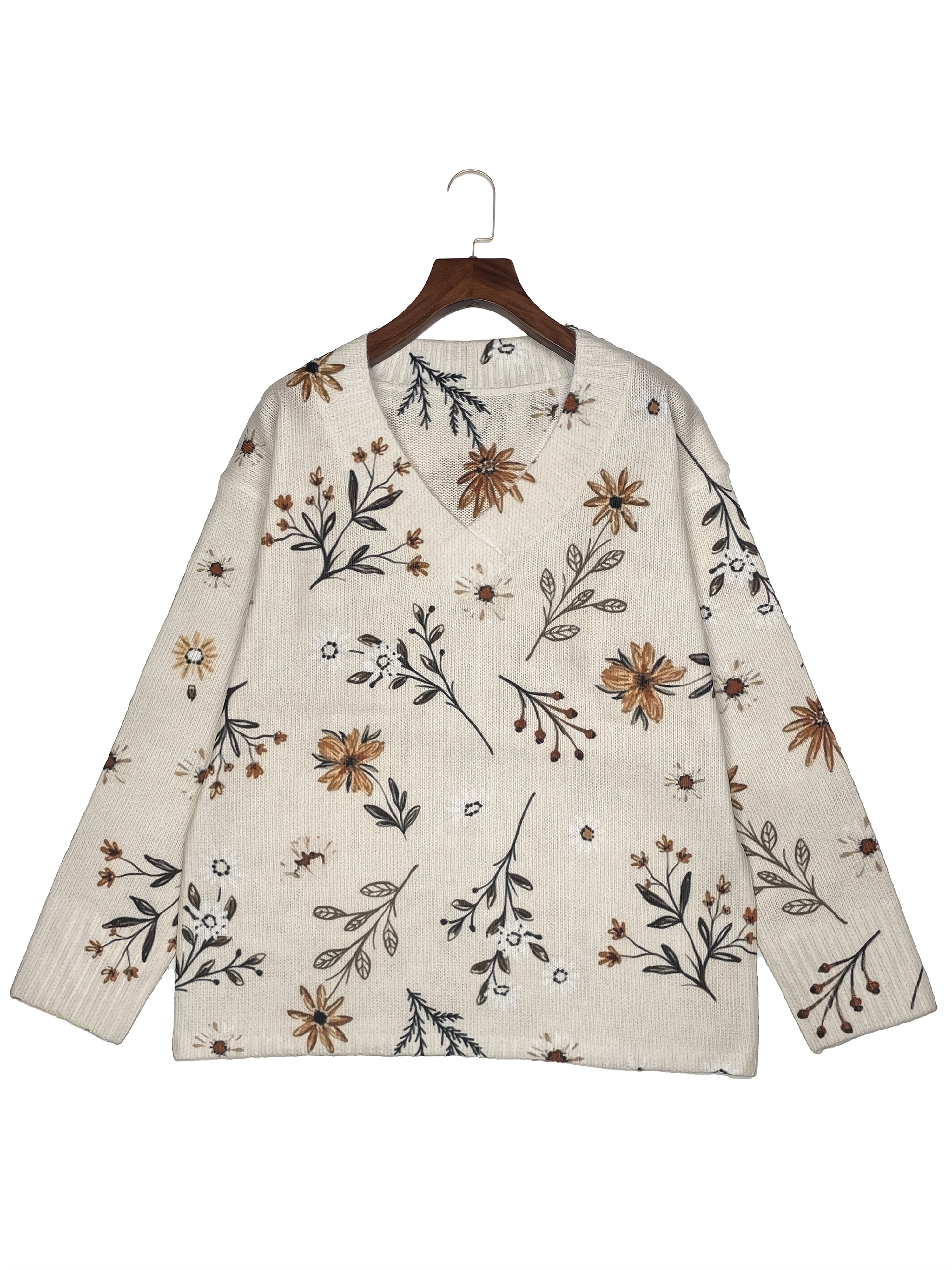 Carine™ | Elegant Floral Cardigan