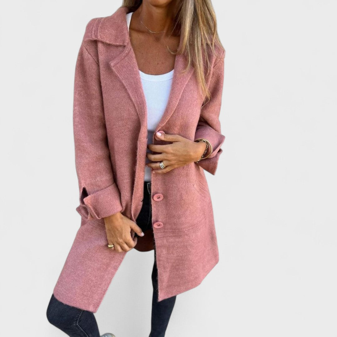 Kate™ | Elegant and Comfortable Long Coat