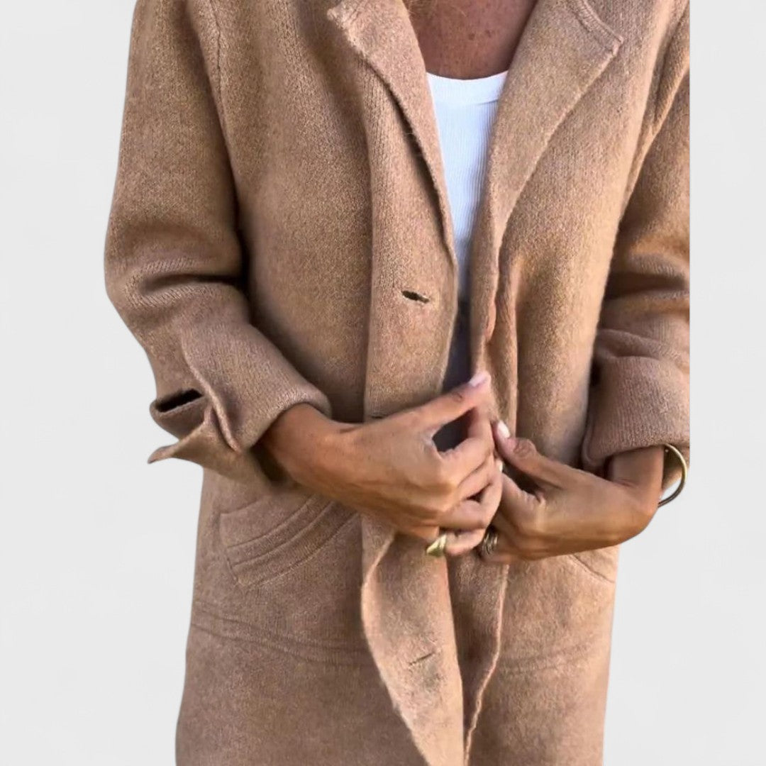 Kate™ | Elegant and Comfortable Long Coat