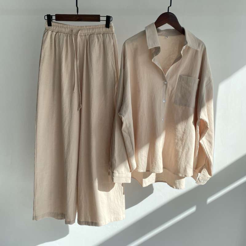 Dream™ | Cotton-Linen Ensemble Elegance Comfort