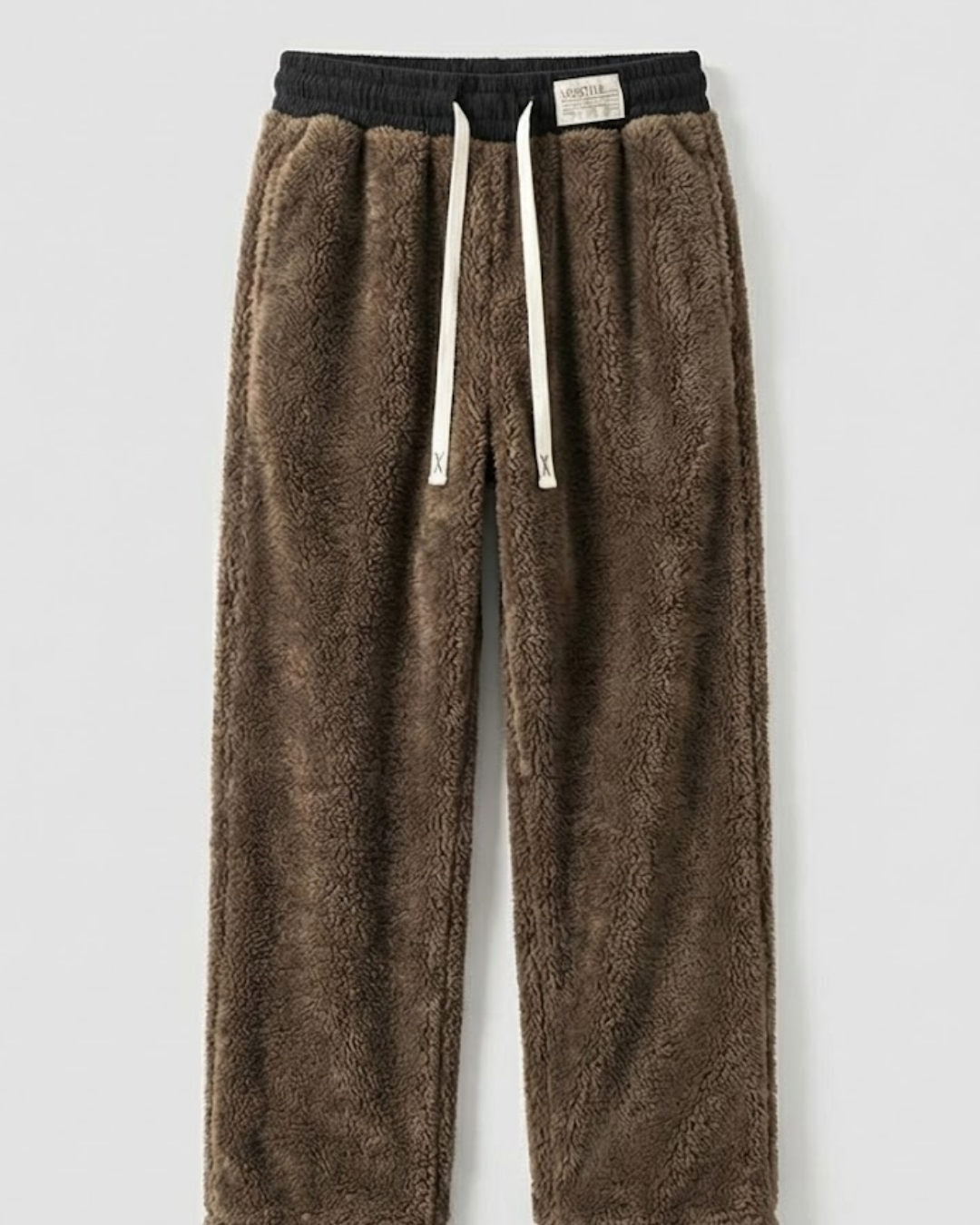 Cerelia™ | Fleece Lined Corduroy Pant - High Rise & Elastic Waist