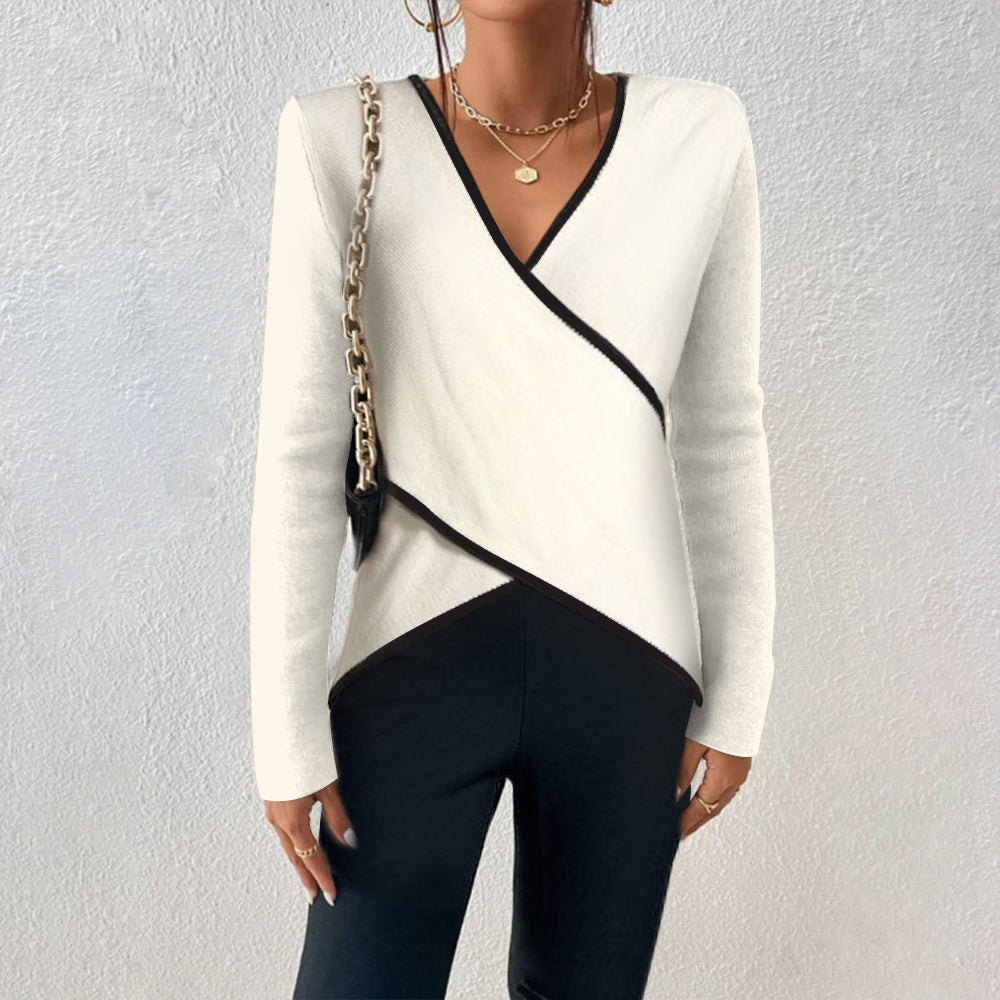 Luxurious V-Neck Sweater for Women