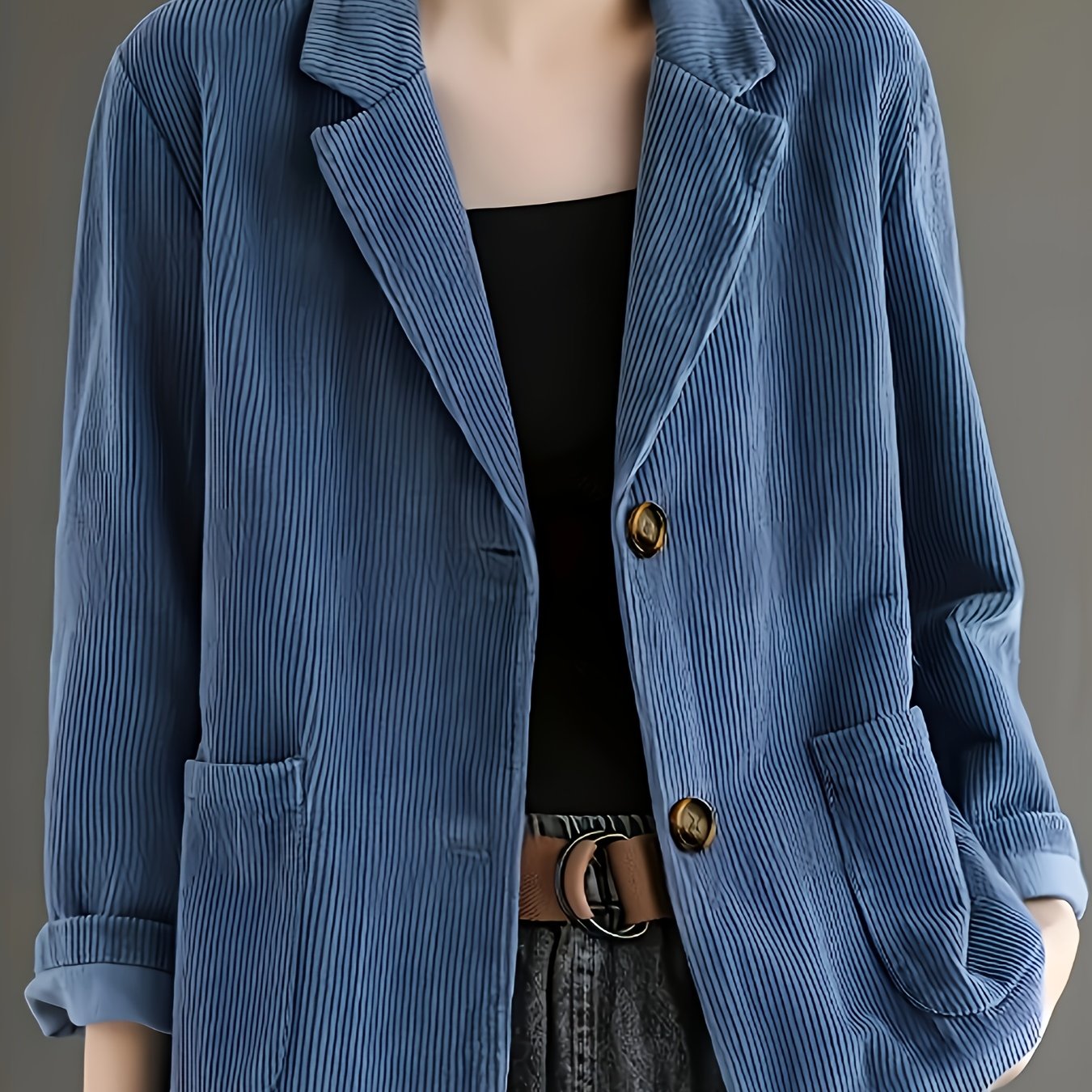 Clarabelle™ | Elegant Corduroy Blazer