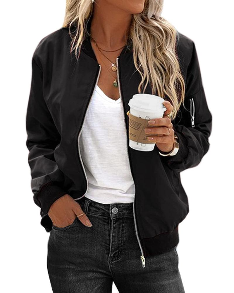 Karena™ | Elegant and Comfortable Bomber Jacket