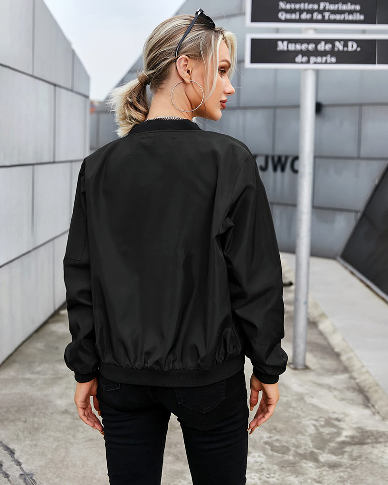 Karena™ | Elegant and Comfortable Bomber Jacket