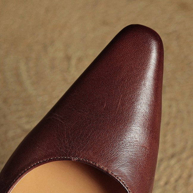 Arlise Leather Heels