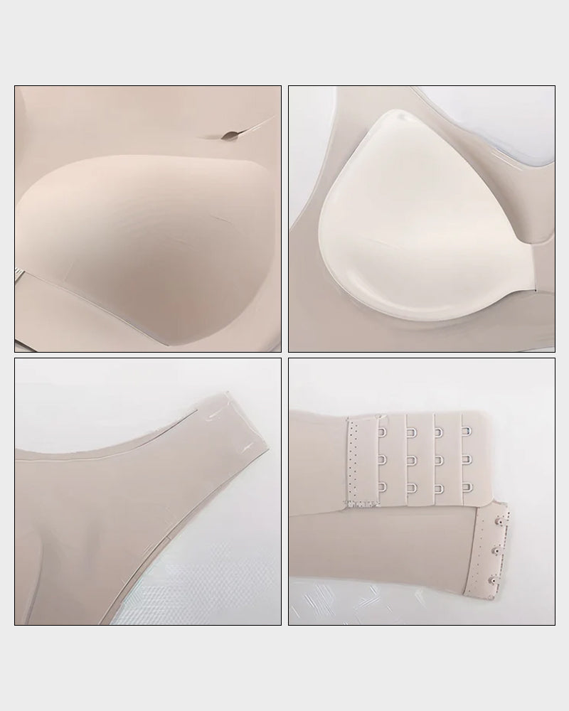 Posture-Correcting Racerback Wireless Support Bra
