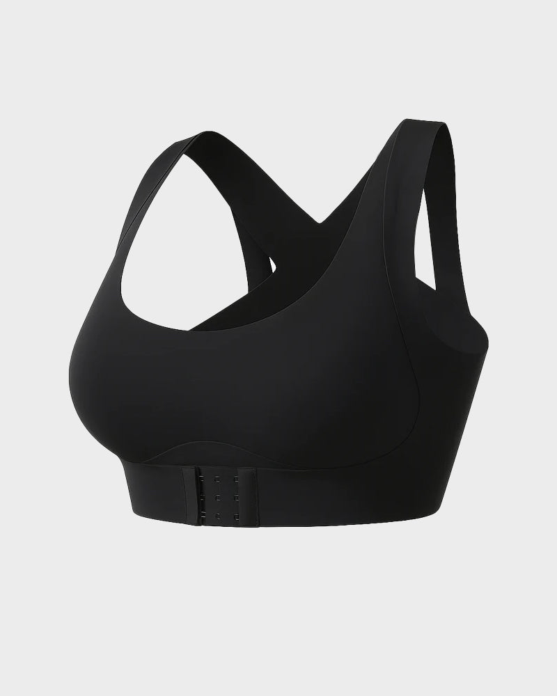 Posture-Correcting Racerback Wireless Support Bra