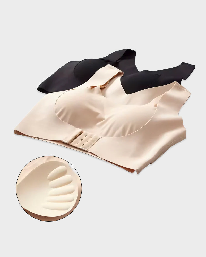 Posture-Correcting Racerback Wireless Support Bra