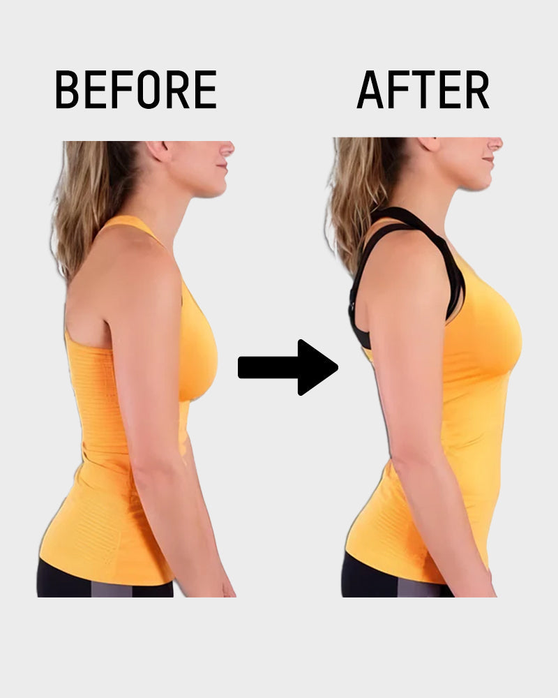 Posture-Correcting Racerback Wireless Support Bra