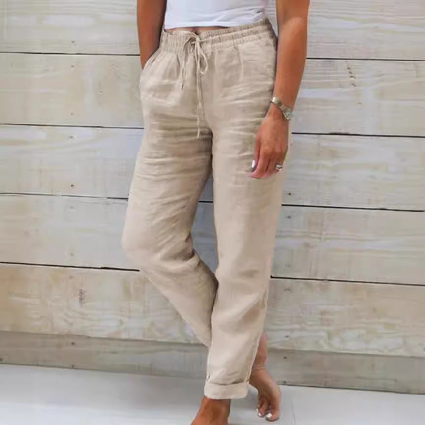 Rhea™ | Casual Cotton and Linen Pants