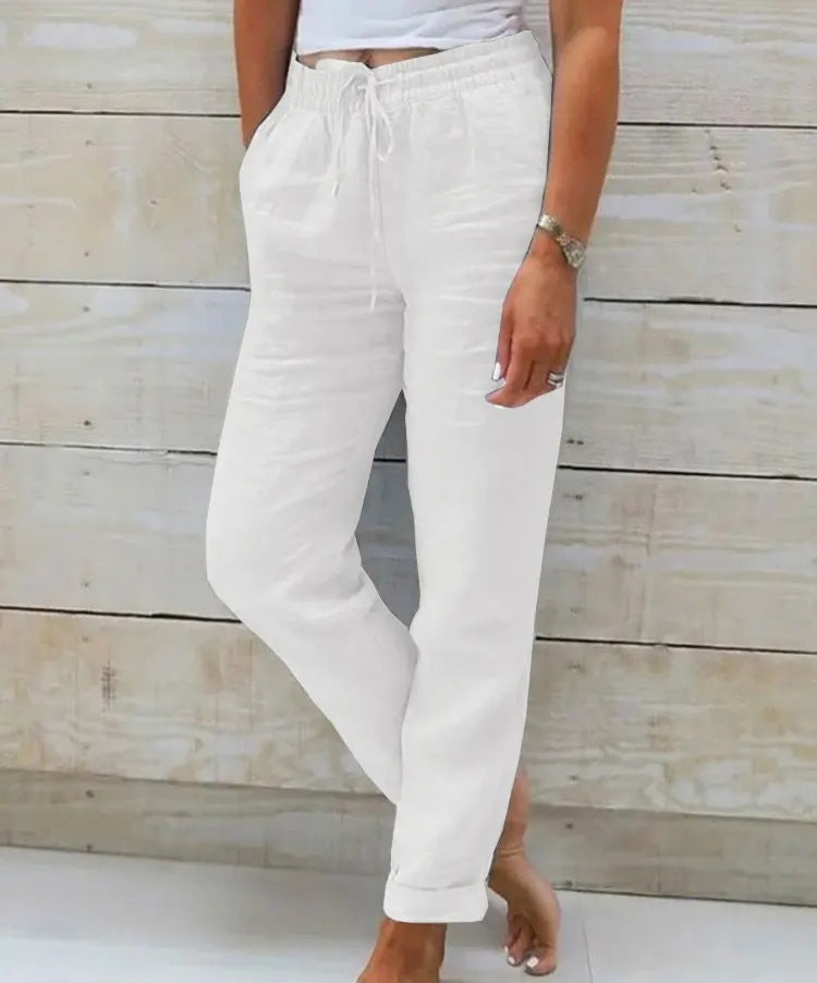 Rhea™ | Casual Cotton and Linen Pants