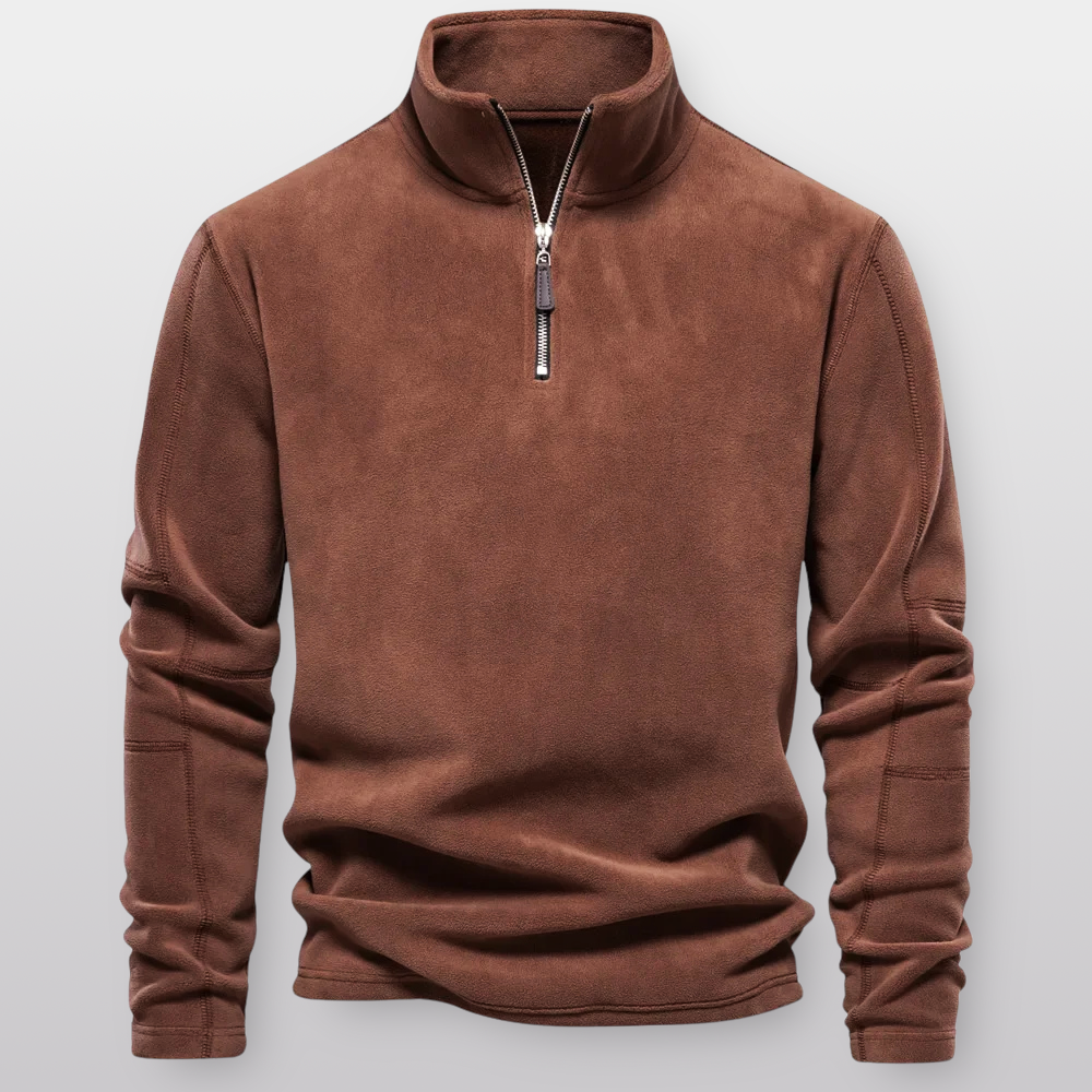 Davis™ | Quarter-zip stand-collar fleece pullover