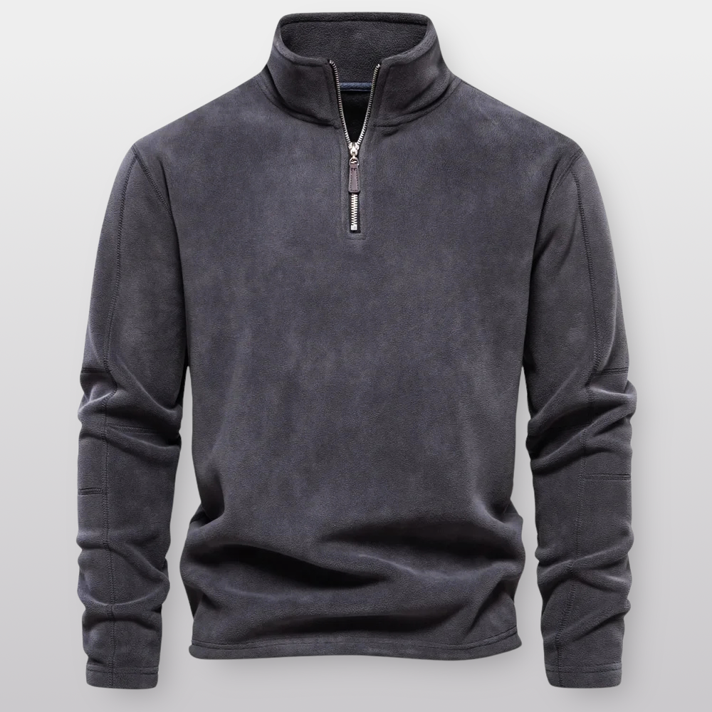 Davis™ | Quarter-zip stand-collar fleece pullover