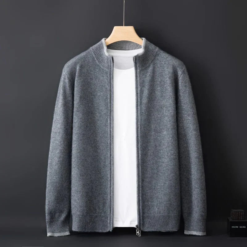 Storm™ | Knit zip-front bomber cardigan
