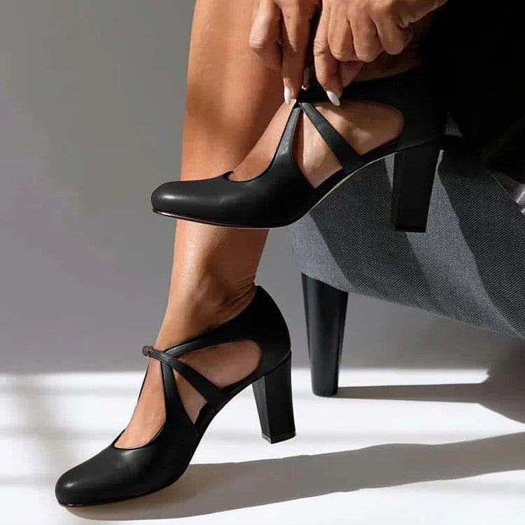 Camille | Elegant and Comfortable Leather Heels