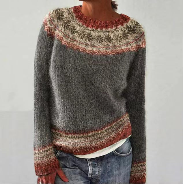 A Vintage Knit Sweater for Women