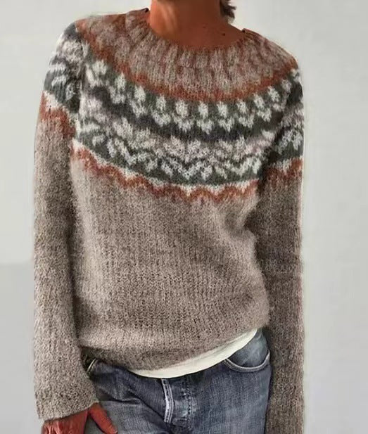 A Vintage Knit Sweater for Women