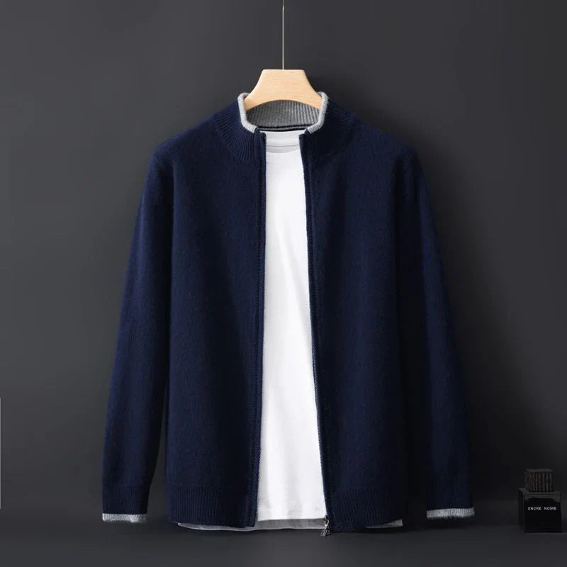 Storm™ | Knit zip-front bomber cardigan