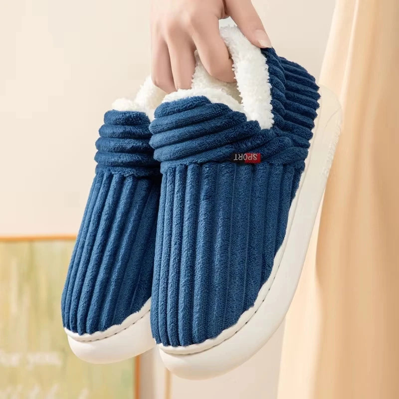 Etta™ | Corduroy High-Top Fleece Slippers
