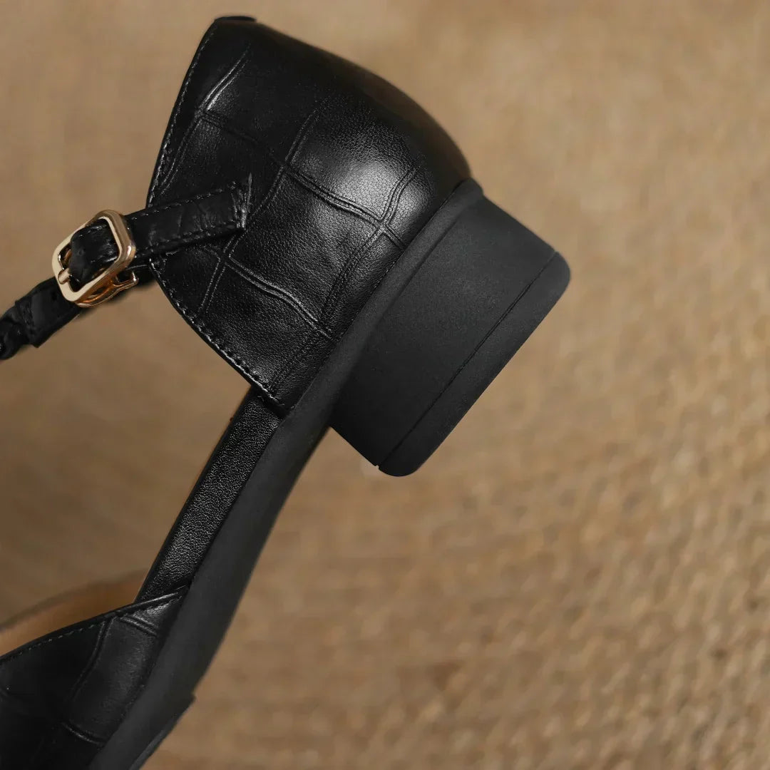 Veronica™ | Elegant Leather Sandals