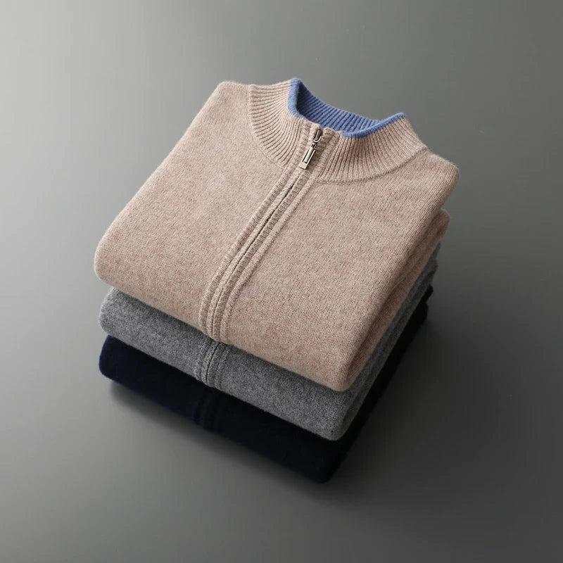 Storm™ | Knit zip-front bomber cardigan