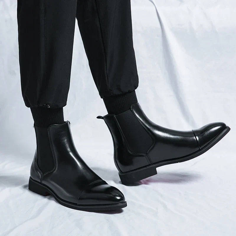 Jell™ | Premium Genuine Leather Ankle Boots