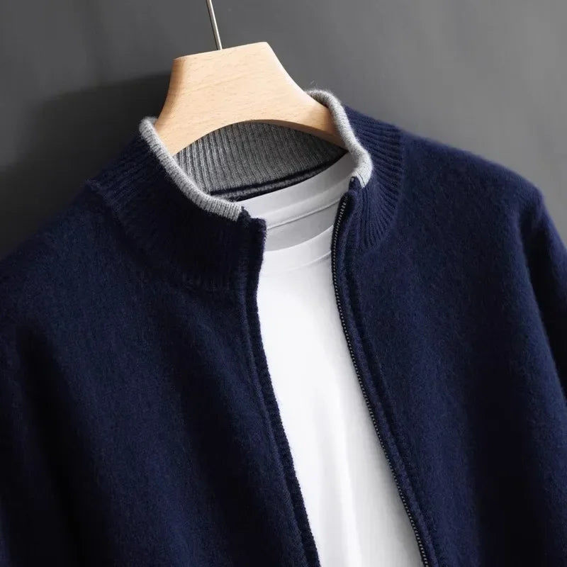 Storm™ | Knit zip-front bomber cardigan
