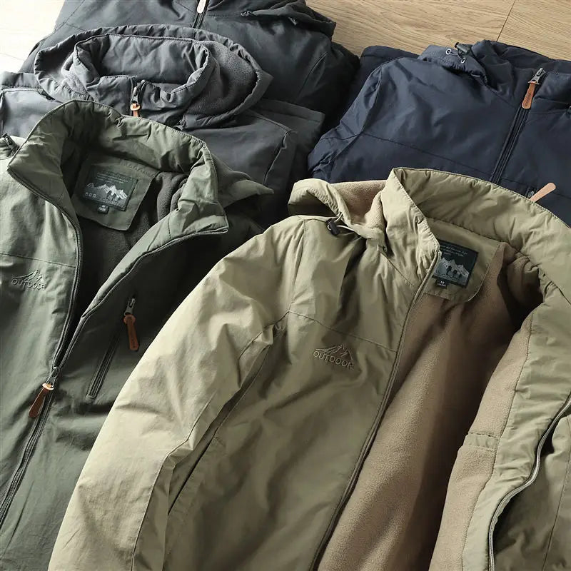 Jake™ | Hooded zip-front outdoor coat