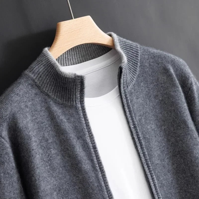 Storm™ | Knit zip-front bomber cardigan