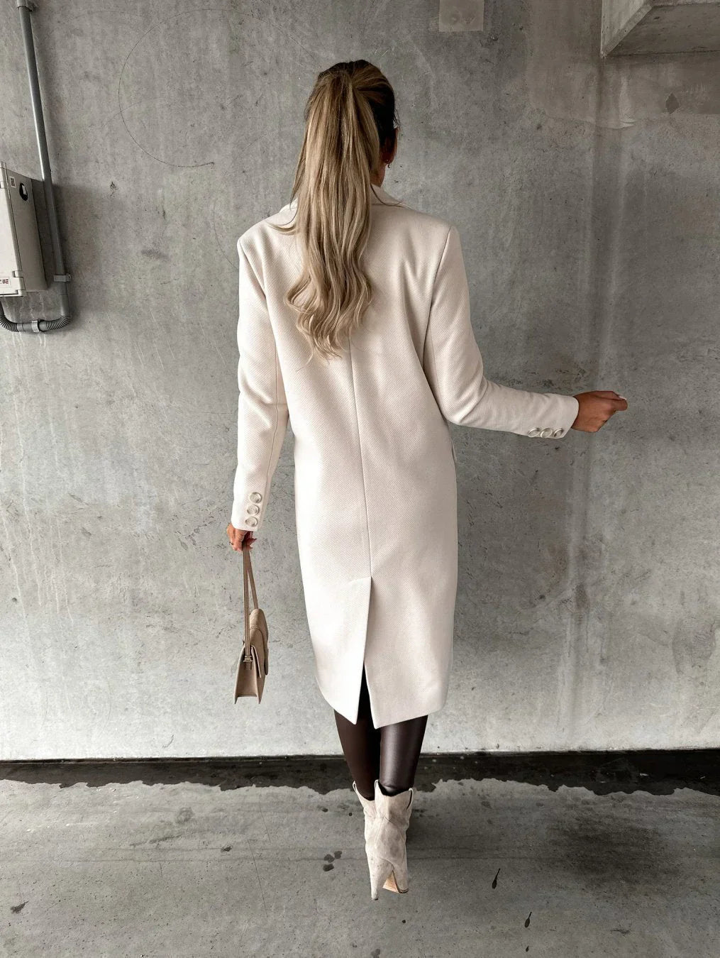 Bakoto™ | Elegant Long Wool Coat