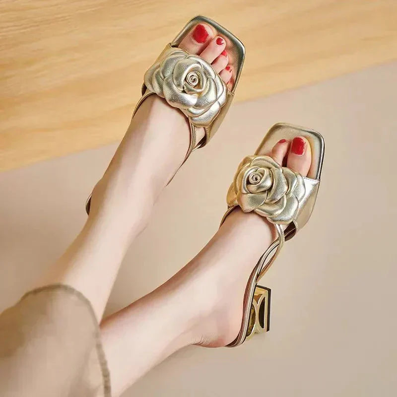 Dera™ | Elegant Floral Sandals