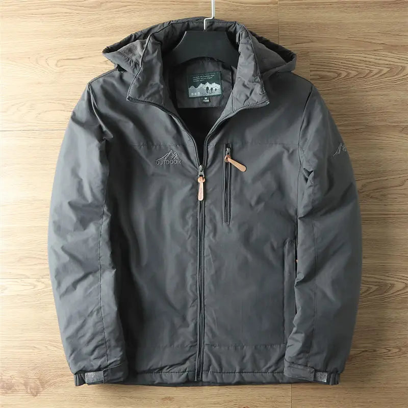 Jake™ | Hooded zip-front outdoor coat