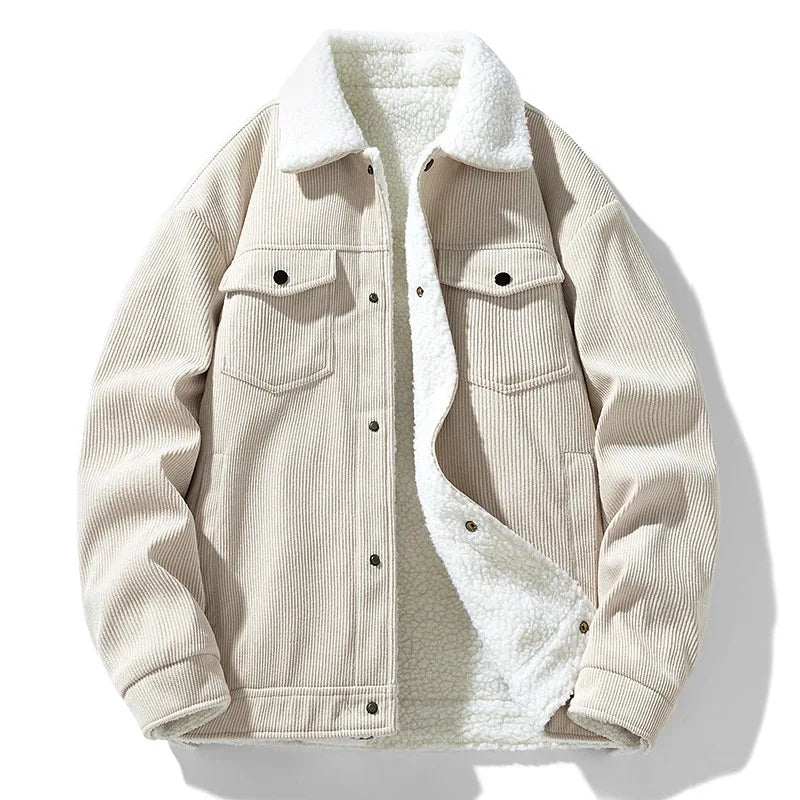 Ben™ | Corduroy sherpa-lined trucker jacket