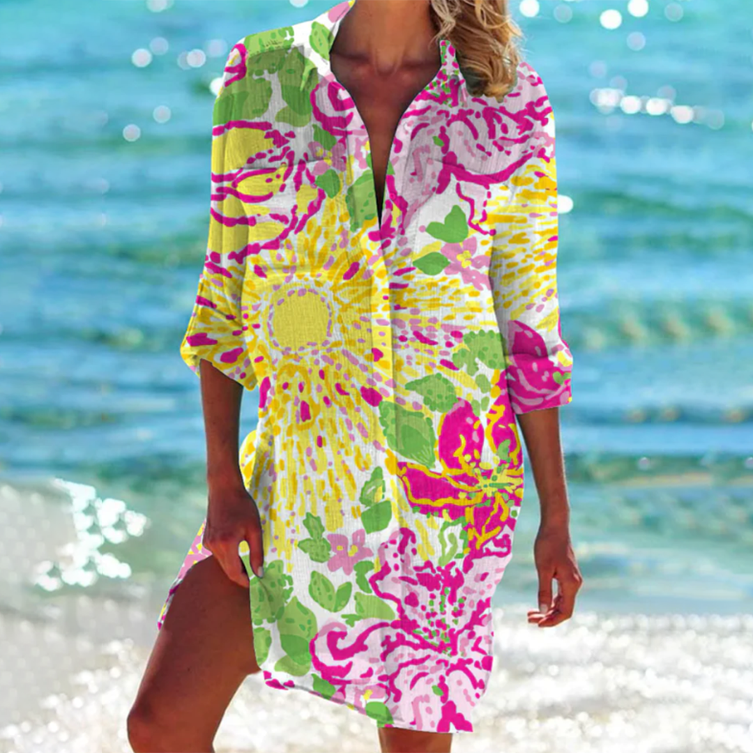 Shirt Dress Cover-Up