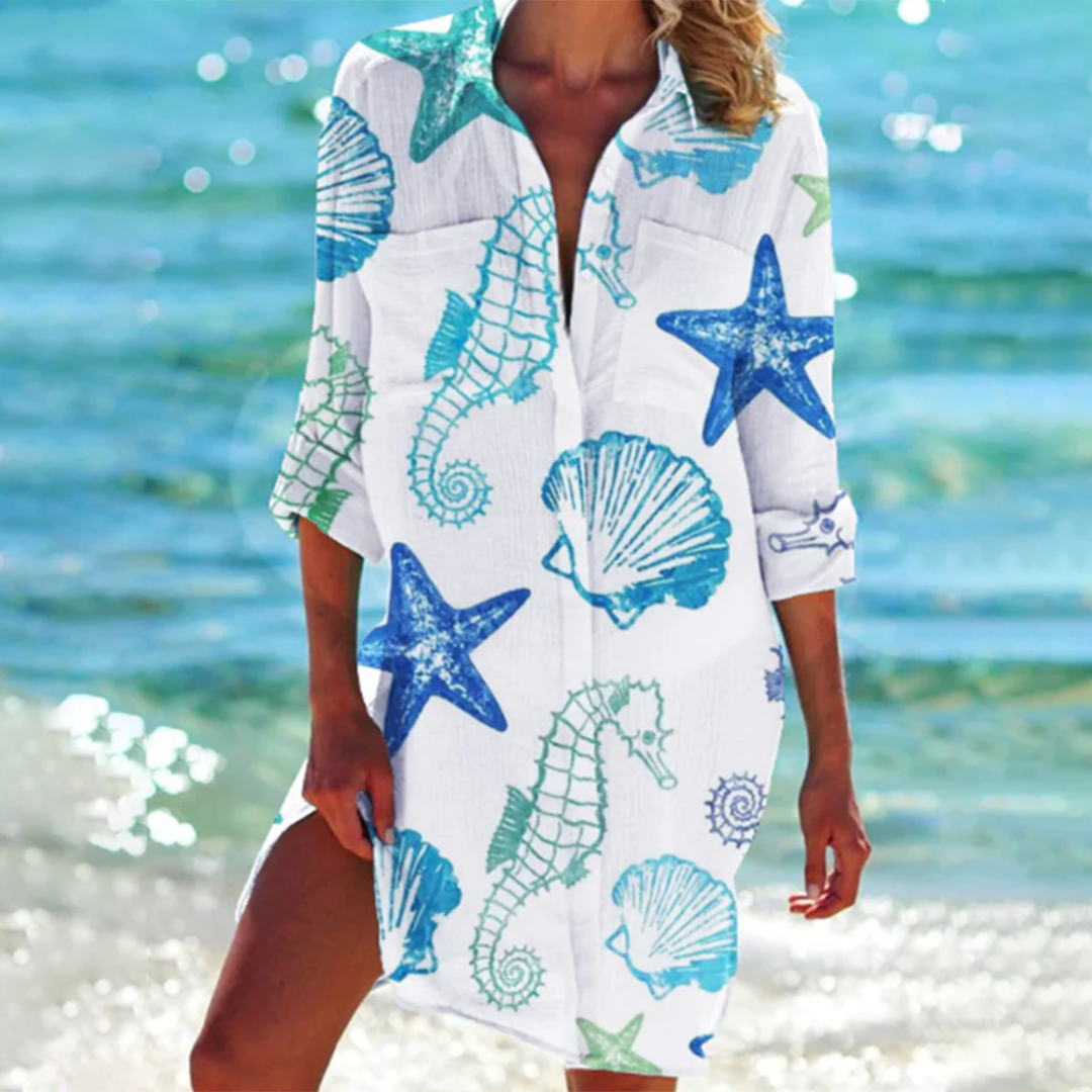 Shirt Dress Cover-Up