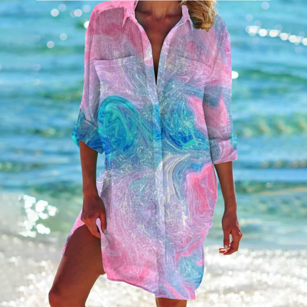Shirt Dress Cover-Up