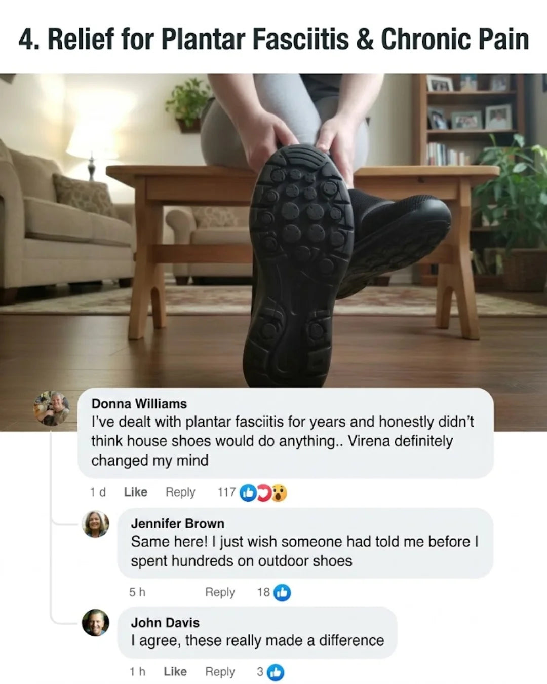 Virena™ | Protect Your Feet From Hard Floors & Plantar Fasciitis