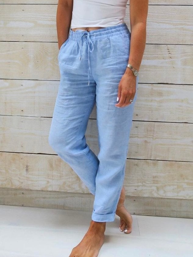 Rhea™ | Casual Cotton and Linen Pants