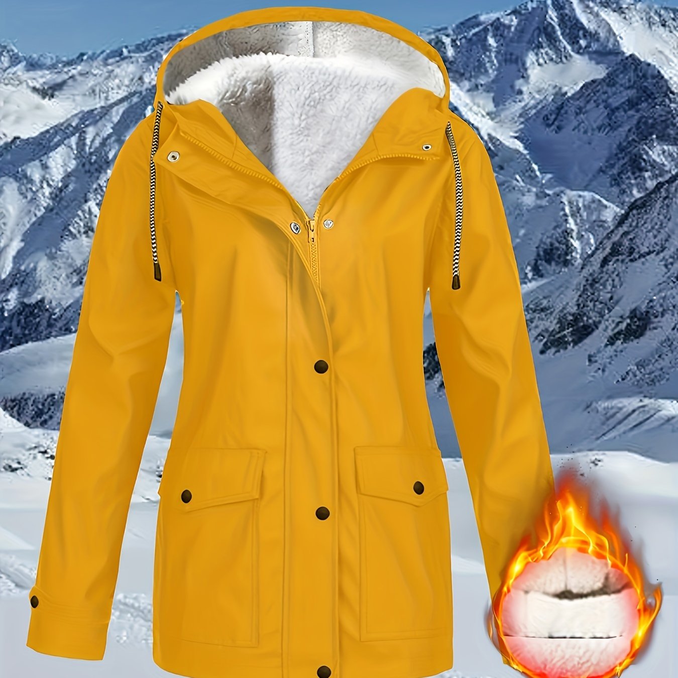 Zara™ | Warm-Lined & Water-Resistant Hooded Parka Jacket