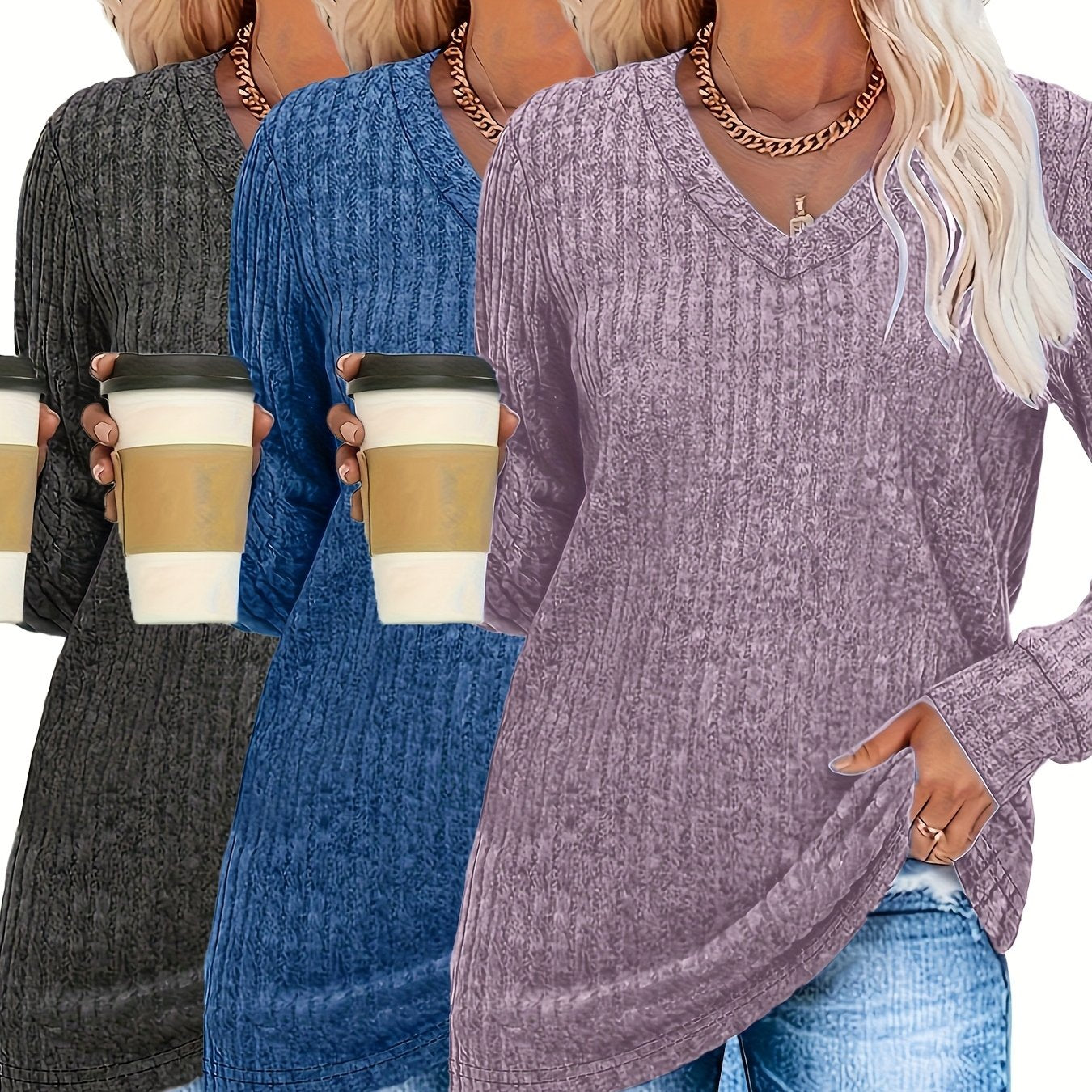 Mireille™ | Elegant Casual Sweater (2 + 1 Free)