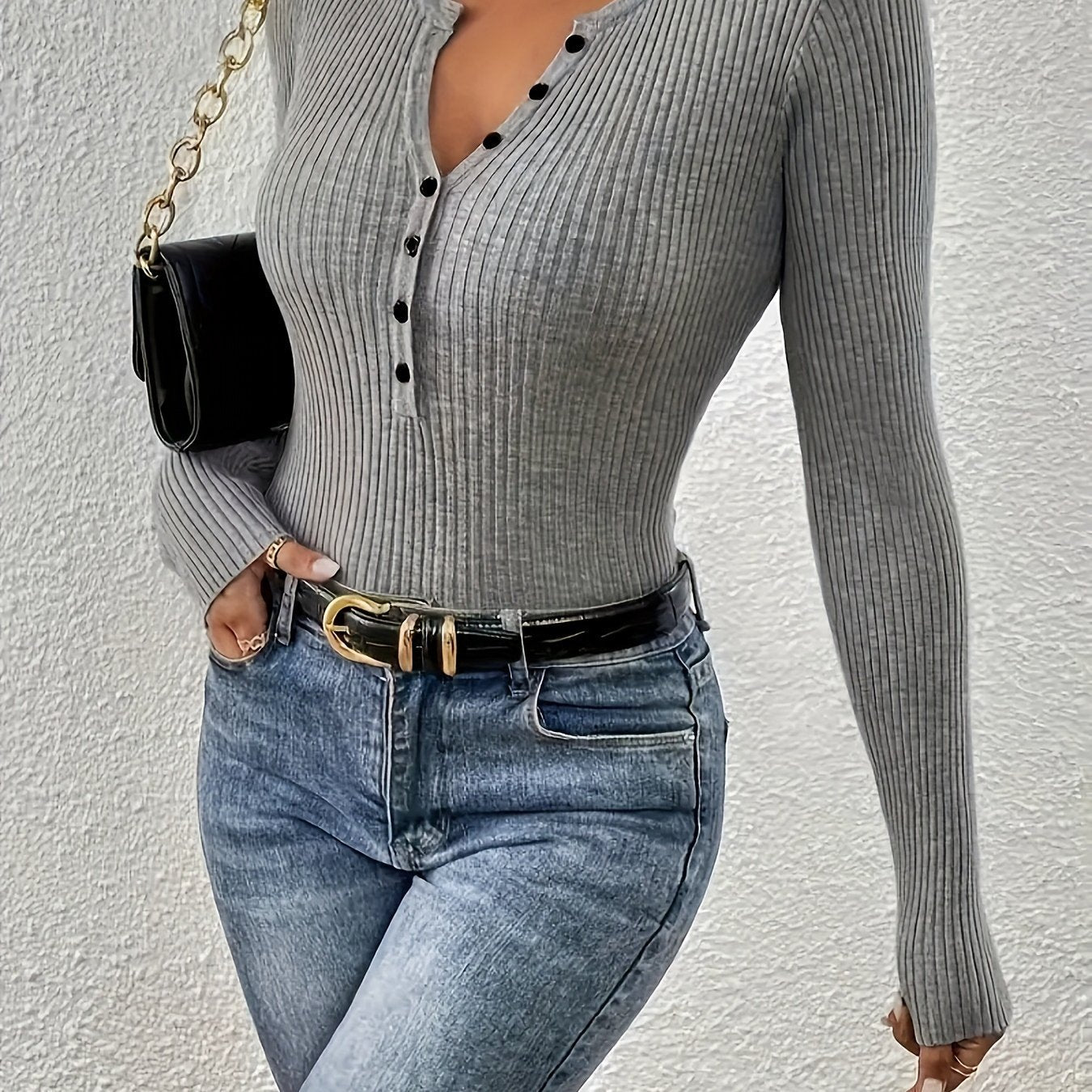 Donatella™ | Elegant Long Sleeve Cardigan