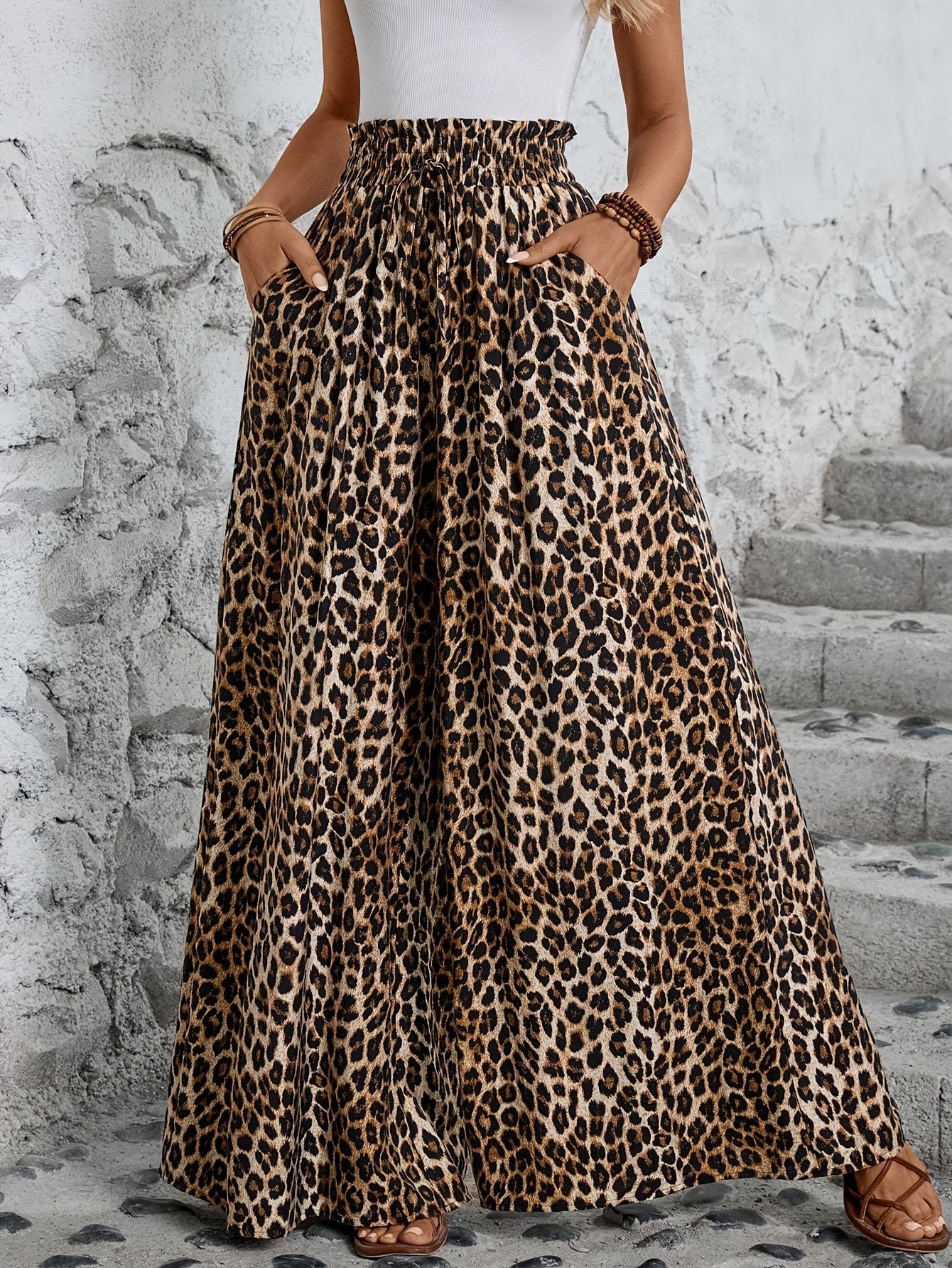 Naya™ | Elegant Lightweight Leopard Pants