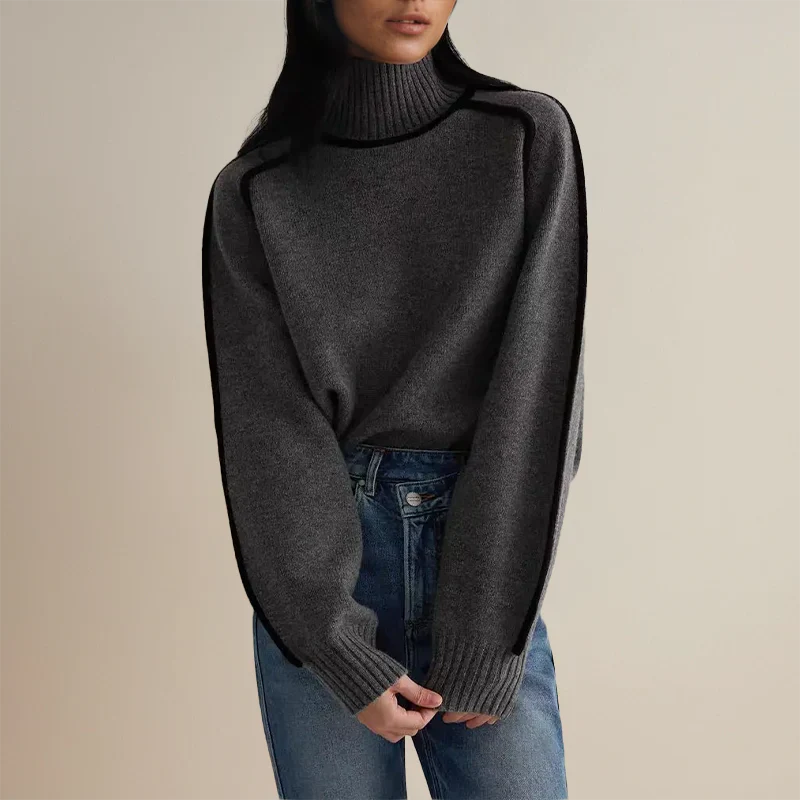 Tima™ | Elegant Wool Turtleneck