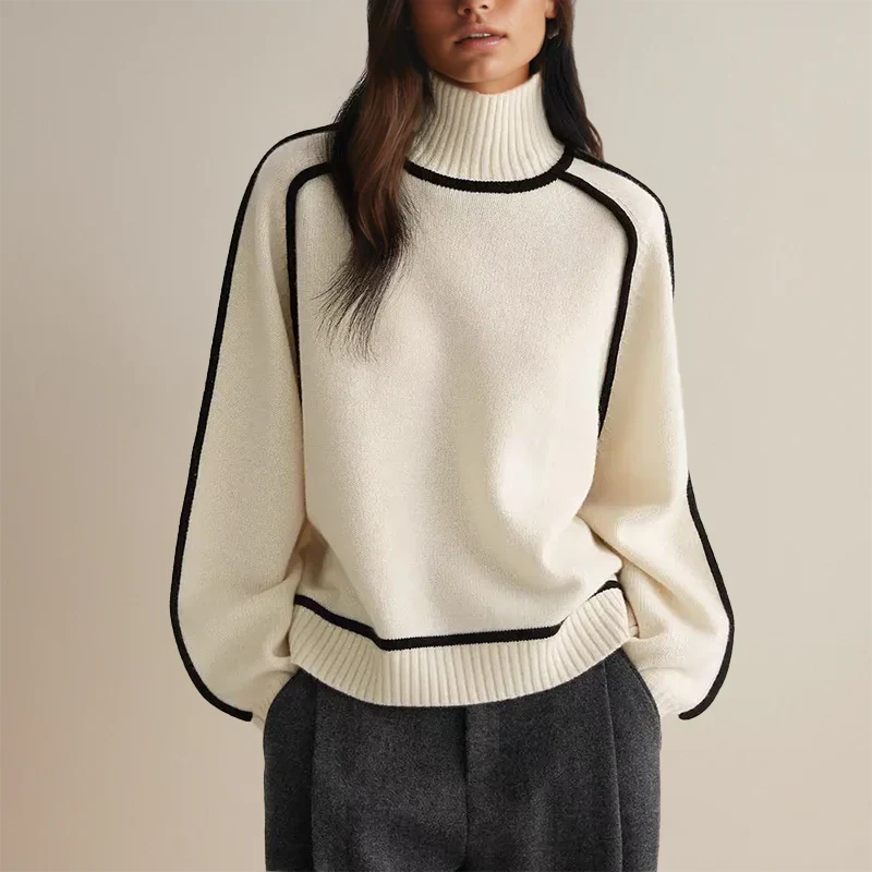 Tima™ | Elegant Wool Turtleneck